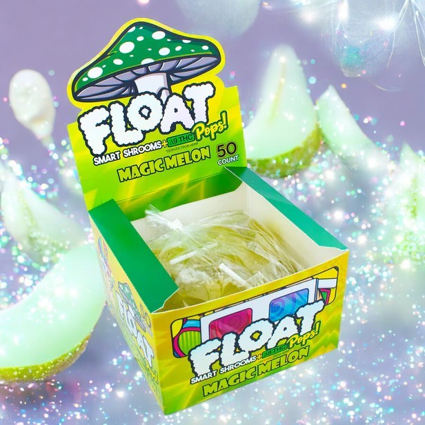 Float Mushroom Lollipop (50pcs/box)