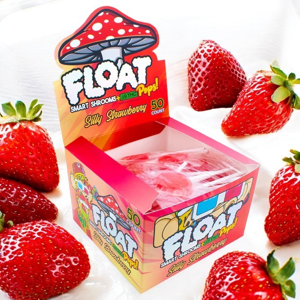 Float Mushroom Lollipop (50pcs/box)