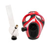 Colored Silicone Gas Mask with Acrylic Water Pipe