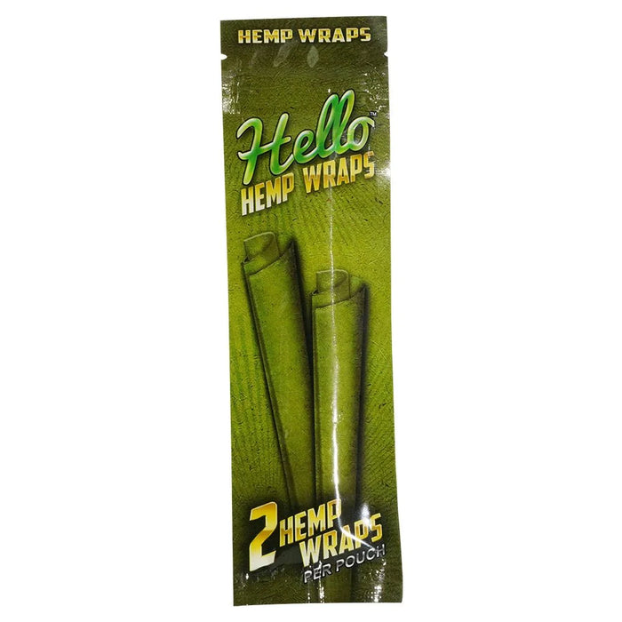 Hello Hemp Wraps (2 Wraps per Pack/ 20 Packs)