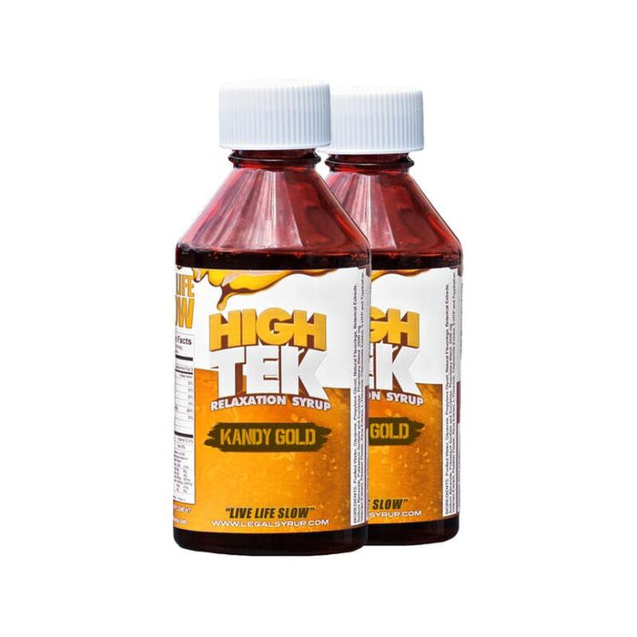 High Tek Relaxation Syrup Kandy Gold