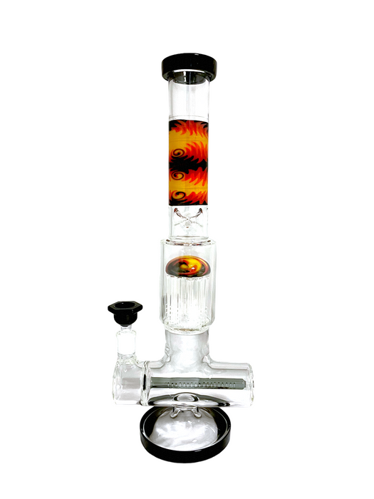 18" Swirl Colors Water Pipe (8006)