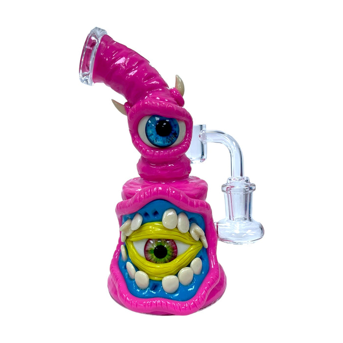 7" 3D Monster Glass Beaker Water Pipe "WHP-25"