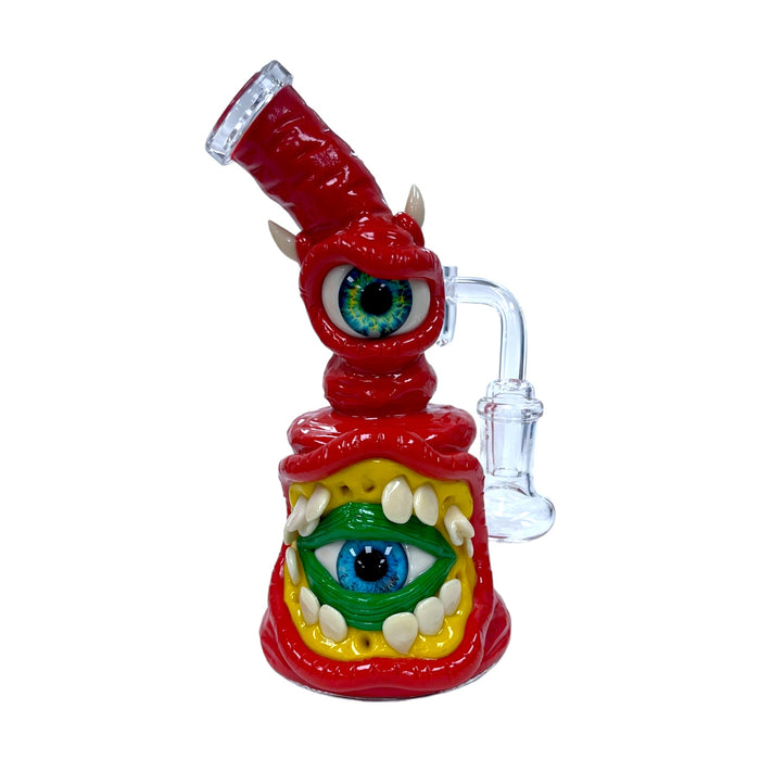 7" 3D Monster Glass Beaker Water Pipe "WHP-25"