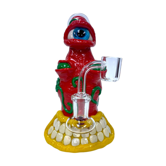 7" 3D Monster Glass Beaker Water Pipe "WPH-27"