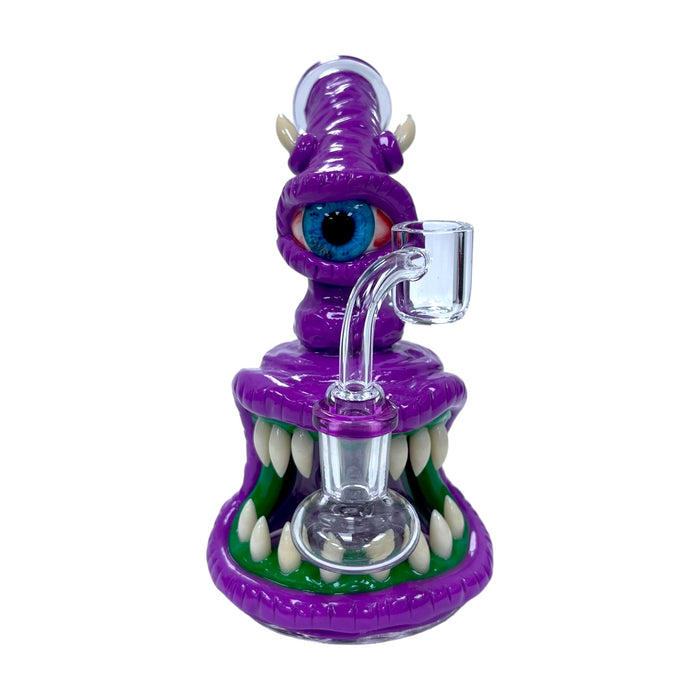 7" 3D Monster Glass Beaker Water Pipe "WPH-01"