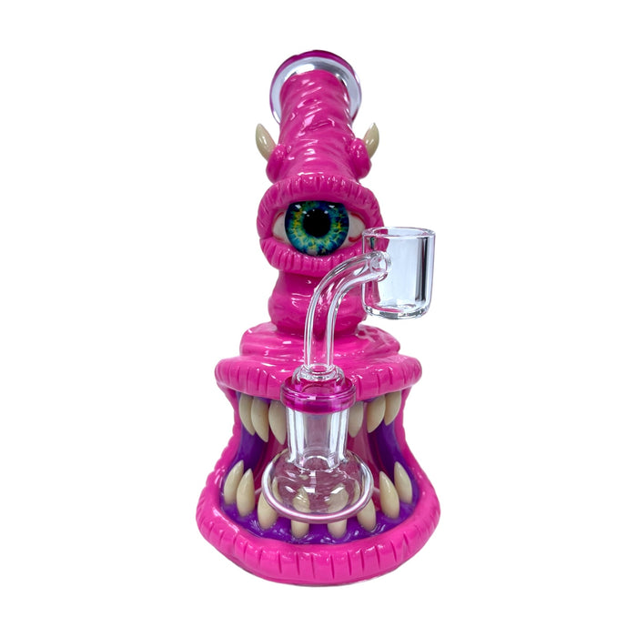 7" 3D Monster Glass Beaker Water Pipe "WPH-01"