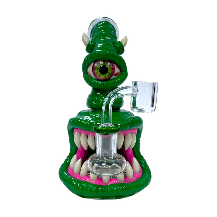 7" 3D Monster Glass Beaker Water Pipe "WPH-01"