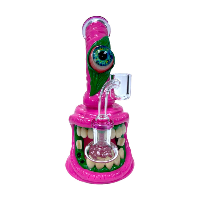 7" 3D Monster Glass Beaker Water Pipe "WHP-02"