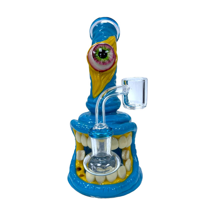 7" 3D Monster Glass Beaker Water Pipe "WHP-02"