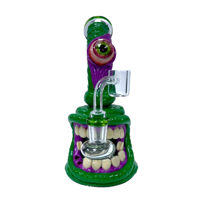 7" 3D Monster Glass Beaker Water Pipe "WHP-02"