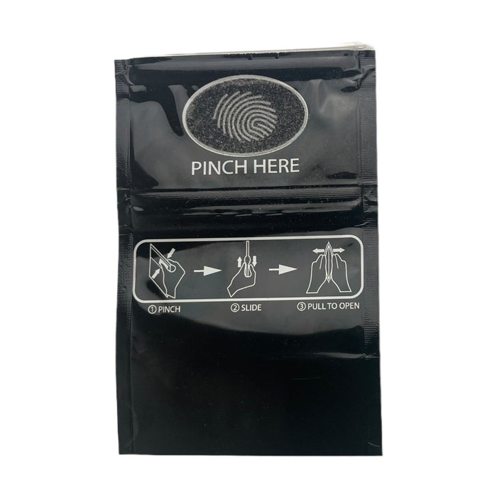 Mini Pinch Bags Single Zip 1/8 oz (3.5” x 5”) Pack of 50