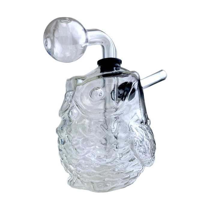 5" Oil Burner Bubbler Water Pipe