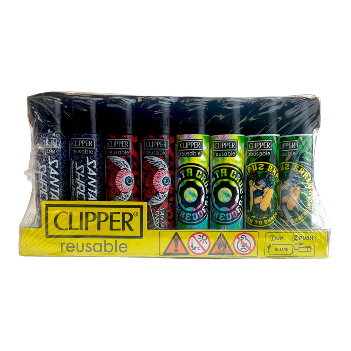 Clipper Classic Lighters Santa Cruz (48pk)