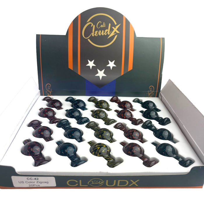 Cali Cloud X Carb Cap 20pcs Display - (CC-42) SOLD BY DISPLAY ONLY