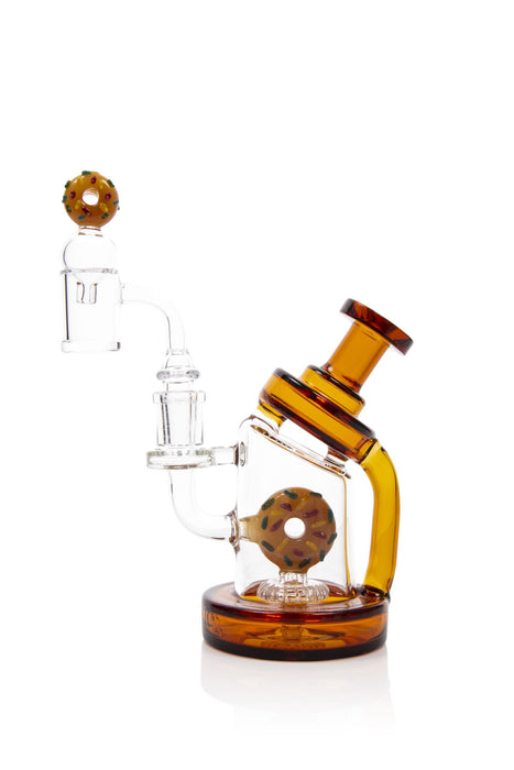 TX32 - MK100 Glass Toxic Donut Recycler Rig