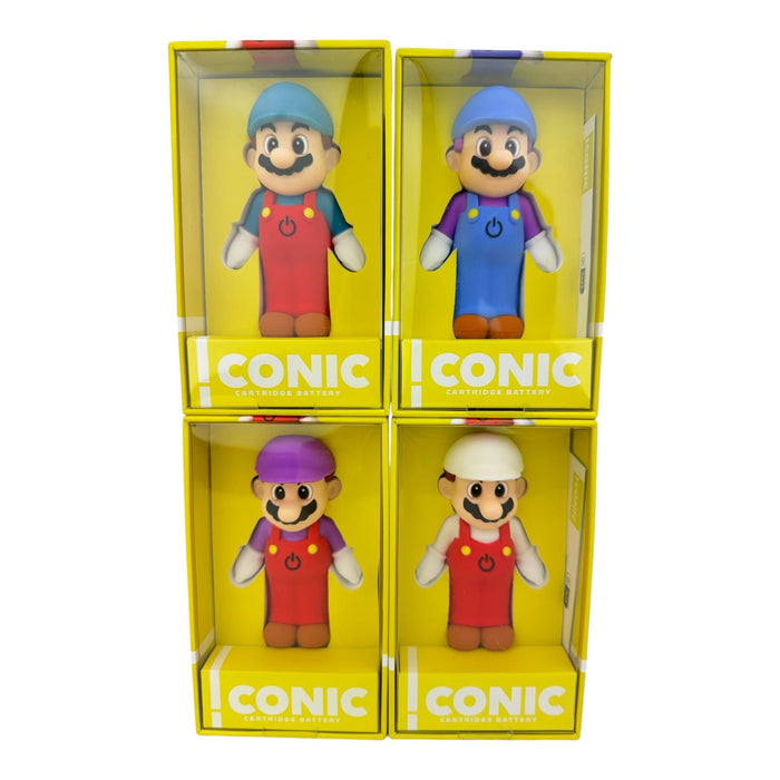 Iconic Plumber Man 500mah Cartridge Battery 120pc/Case