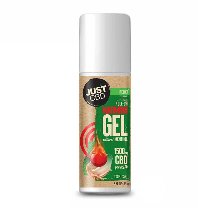 JUST CBD Roll On Warming Relief Cream Gel (50pcs/cs)