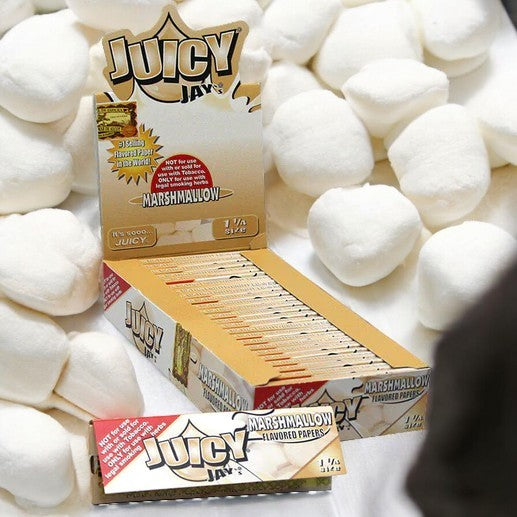 Juicy Jay's 1 1/4" Size Rolling Paper Marshmallow Flavor