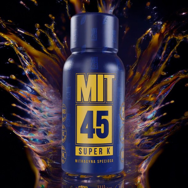 MIT 45 | Kratom Super K Mitragyna Speciosa "Blue Box" (12ct/Display)