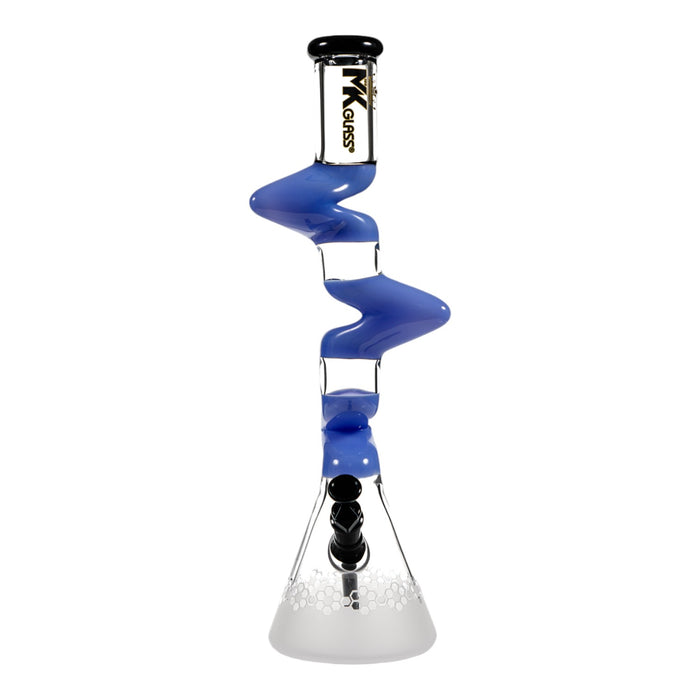 MK20 - 18″ MK100 Honey Frosted Zinger Water Pipe