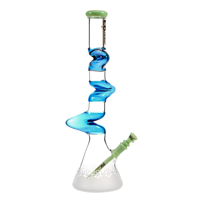 MK20 - 18″ MK100 Honey Frosted Zinger Water Pipe