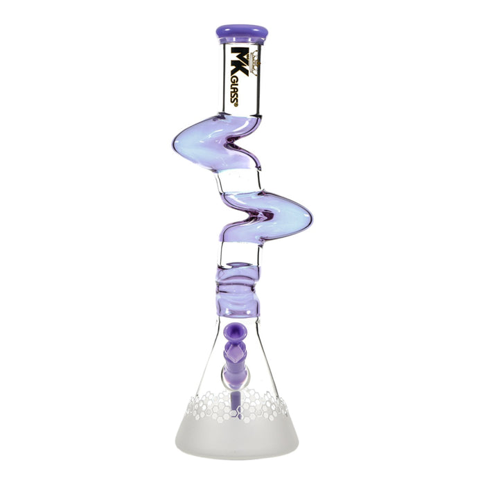 MK20 - 18″ MK100 Honey Frosted Zinger Water Pipe