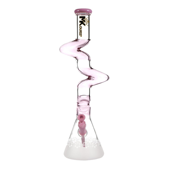 MK20 - 18″ MK100 Honey Frosted Zinger Water Pipe