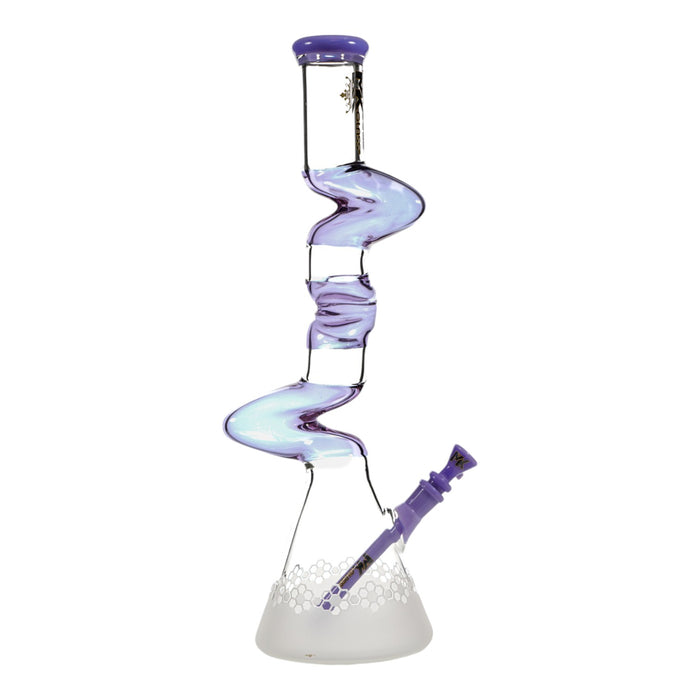 MK20 - 18″ MK100 Honey Frosted Zinger Water Pipe