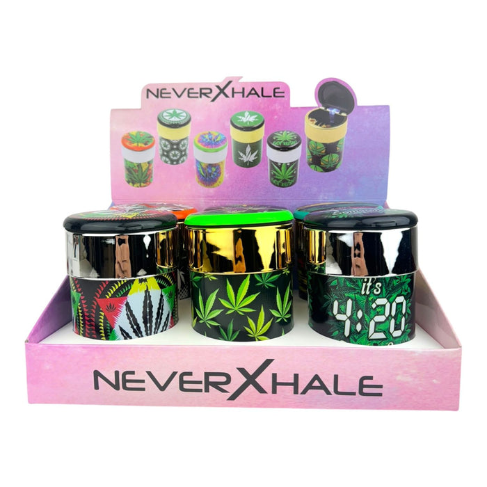 Never X Hale Glow in the Dark Car Ashtray  6pc Display