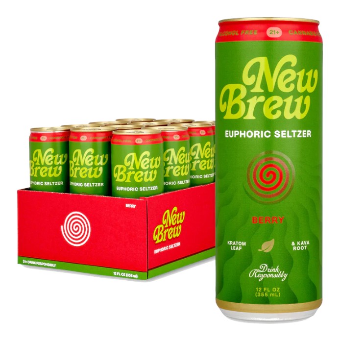 New Brew - Kratom Energy Drink 12pk