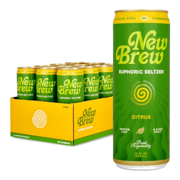 New Brew - Kratom Energy Drink 12pk