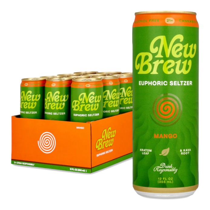 New Brew - Kratom Energy Drink 12pk