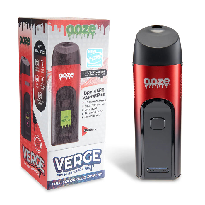 Ooze Verge Dry Herb Vaporizer 2500mah