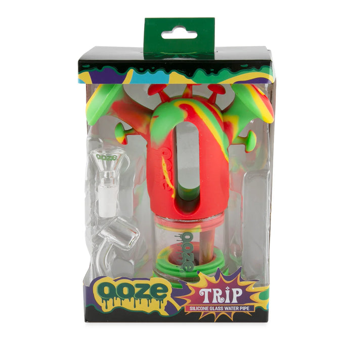 Ooze Trip Silicone Glass Bubbler