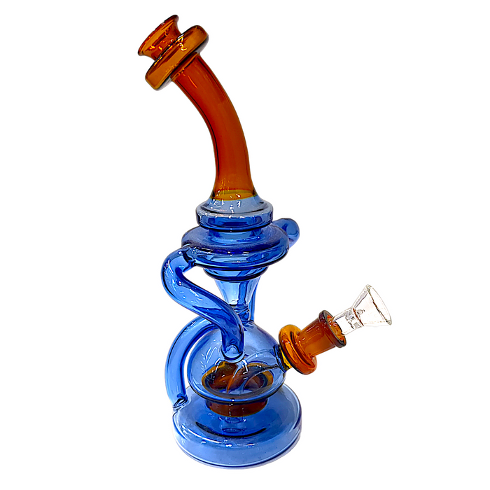 9'' Handful Joint Smoking Glass Bowl Water Pipe