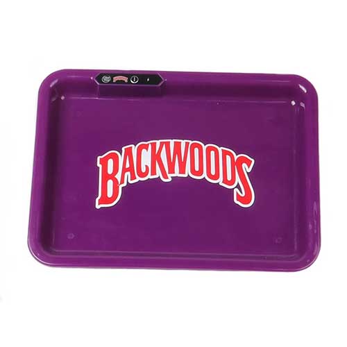 BW LED Rolling Tray