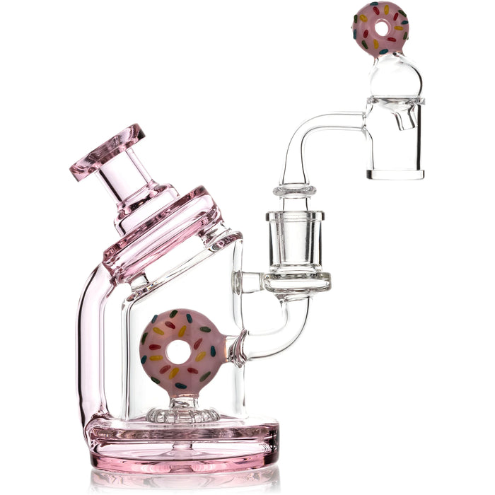 TX32 - MK100 Glass Toxic Donut Recycler Rig