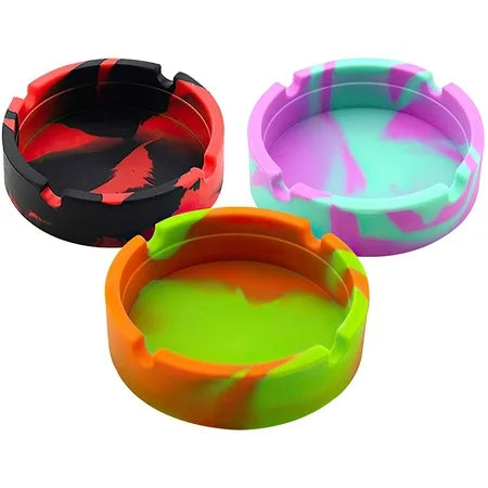 Round Silicone Ashtray