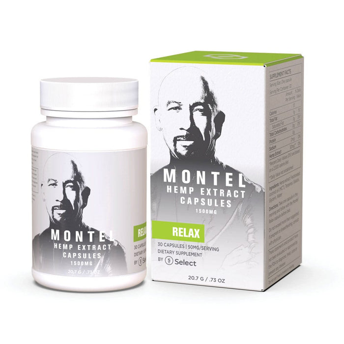 Montel by Social CBD Hemp Extract Capsules (30ct – 1500mg)