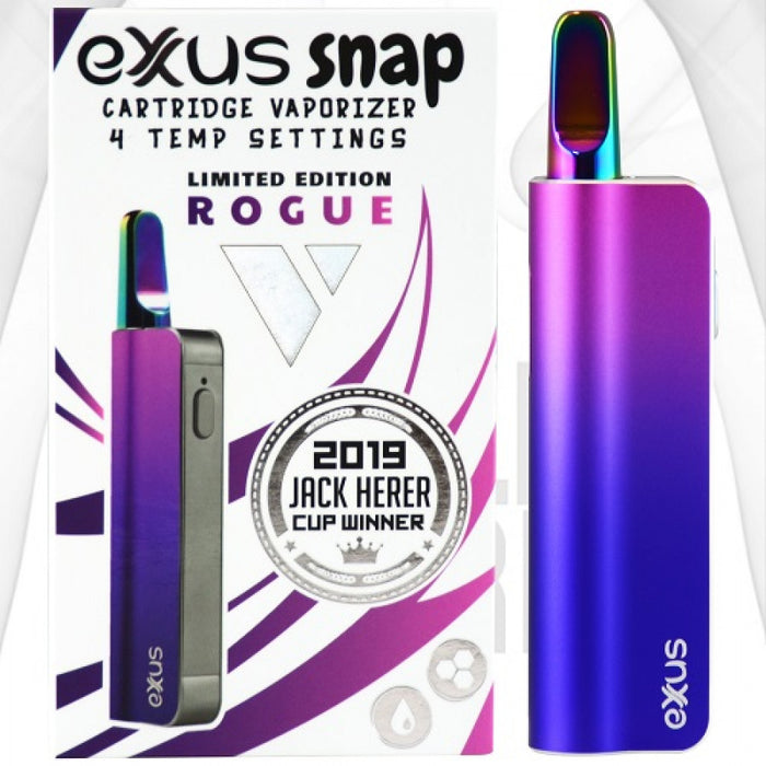 Exxus Snap Cartridge VV Vaporizer 4 Temp Settings Jack Herer Cup Winner