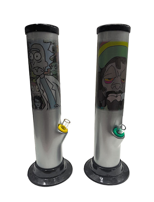 Acrylic Water Pipe Mix Characters Pull Up 10" x 2"