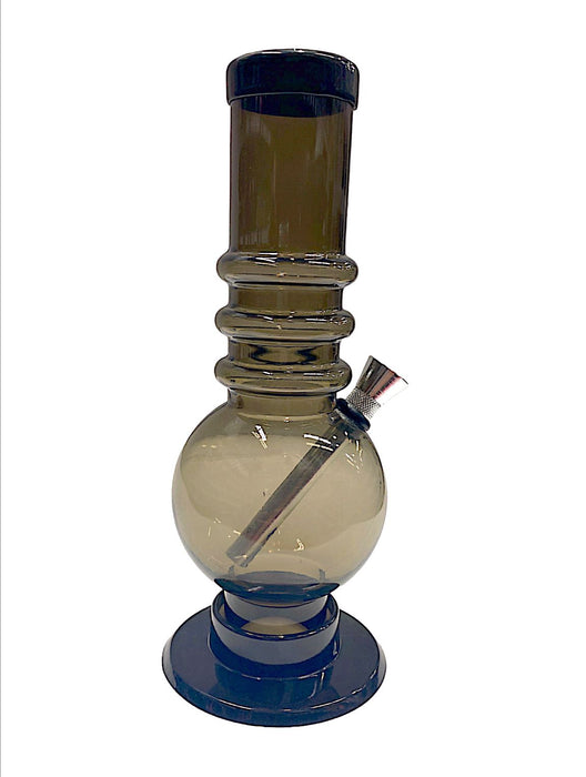 8" Swirl Single Bubble Acrylic Water Pipe