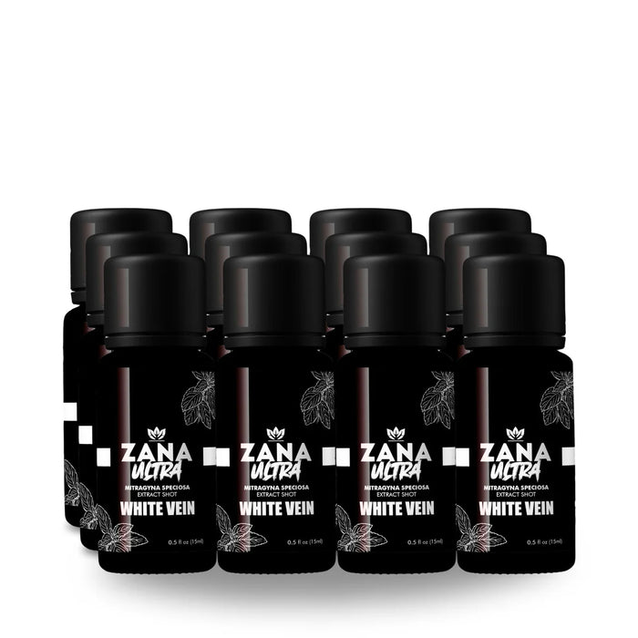 Zana Ultra Liquid Shots Kratom Extract 15ml - 12pcs/Display | 12 Displays / Case