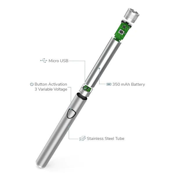 iKrusher 350mAh S1 Slim 510 Battery with charger