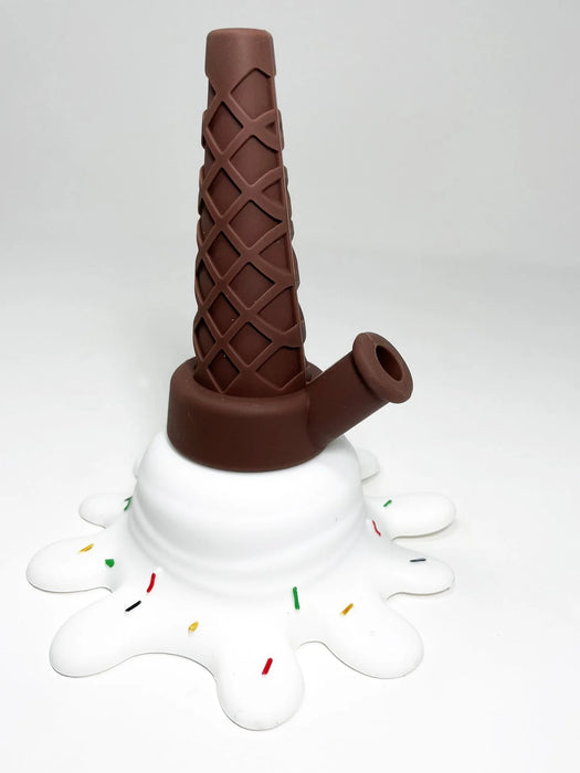 5.5" Splat Ice Cream Water Pipe