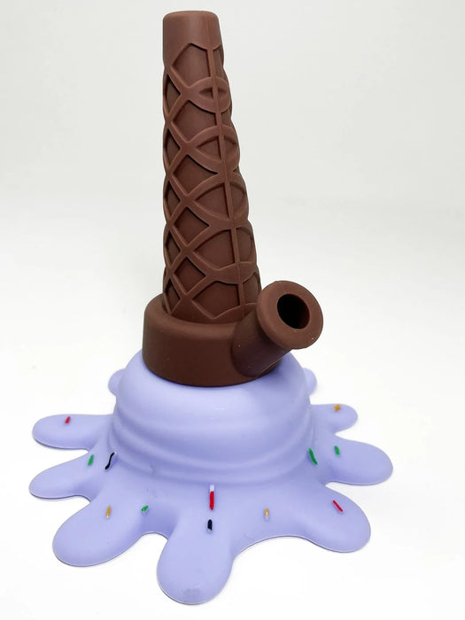 5.5" Splat Ice Cream Water Pipe