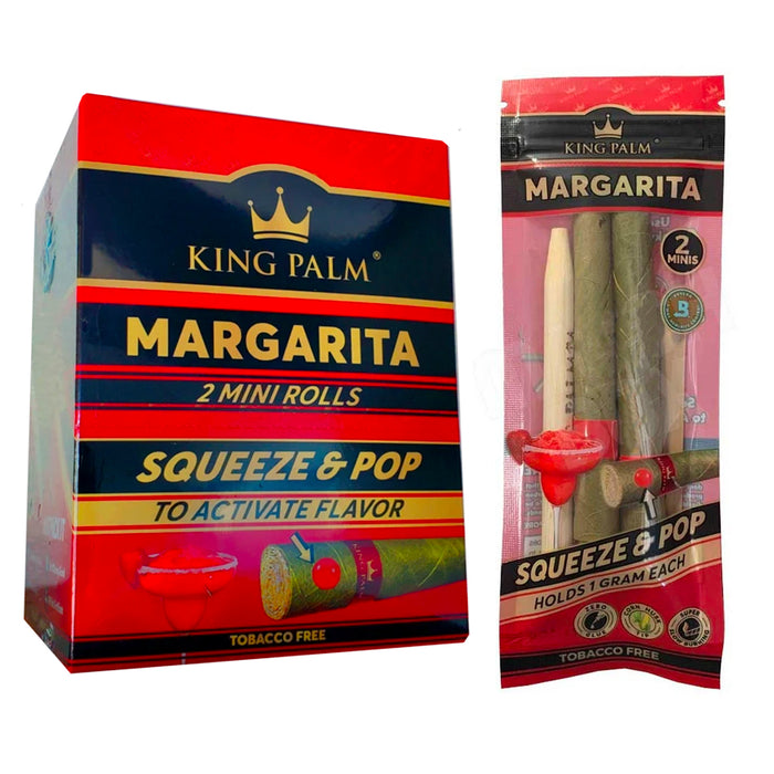 King Palm - 2 Mini Rolls Terpene Infused - 1g - 20pk Display