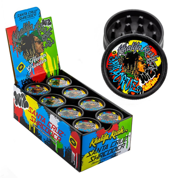 Santa Cruz Shredder x Wiz Khalifa Hemp Grinders