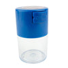 Acrylic Air Tight Mini Jar 60mL 2oz. - Colored Lid Clear Bottom